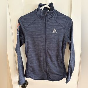 Odlo Engadin Ski Marathon Women's Navy Fleece Jacket
